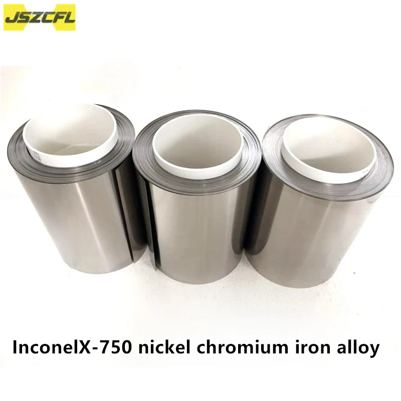 500g/1kg InconelX-750 tira de bobina de aleación de hierro cromo y níquel 0,1-1mm GH4145 tira de aleación de alta temperatura aleación Inconel 750