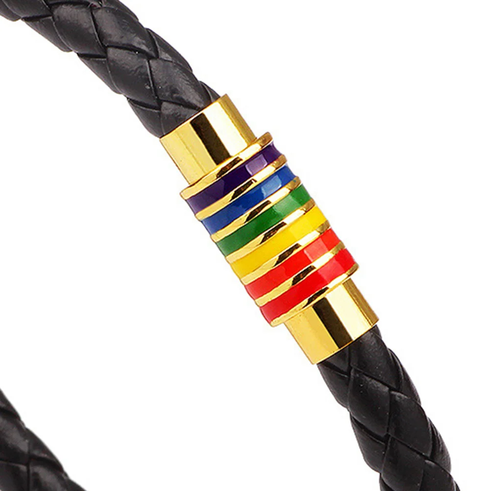 

2pcs Cow Bracelet Handmade Colorful Braided Rope Adjustable Wristband For Women Men Daily Wear Gift Jewelry Accessory