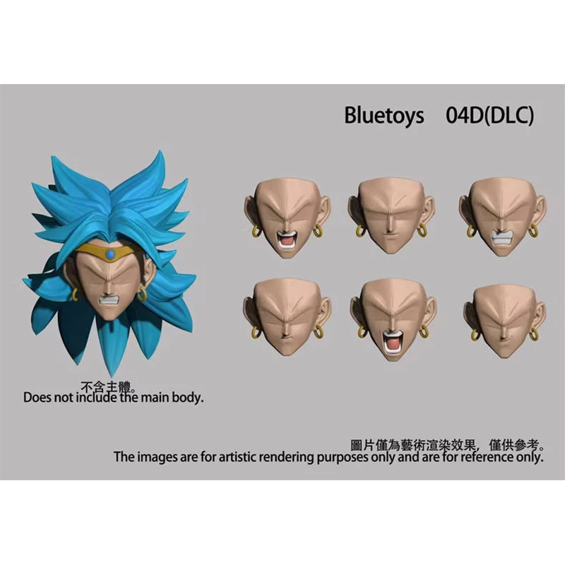 ZL Studio Dragon Ball SHF Broly Actionfigur Super Saiyan Broly Krieger des alten Kampftigers Anime-Modell Spielzeug Geschenke – Detail 4