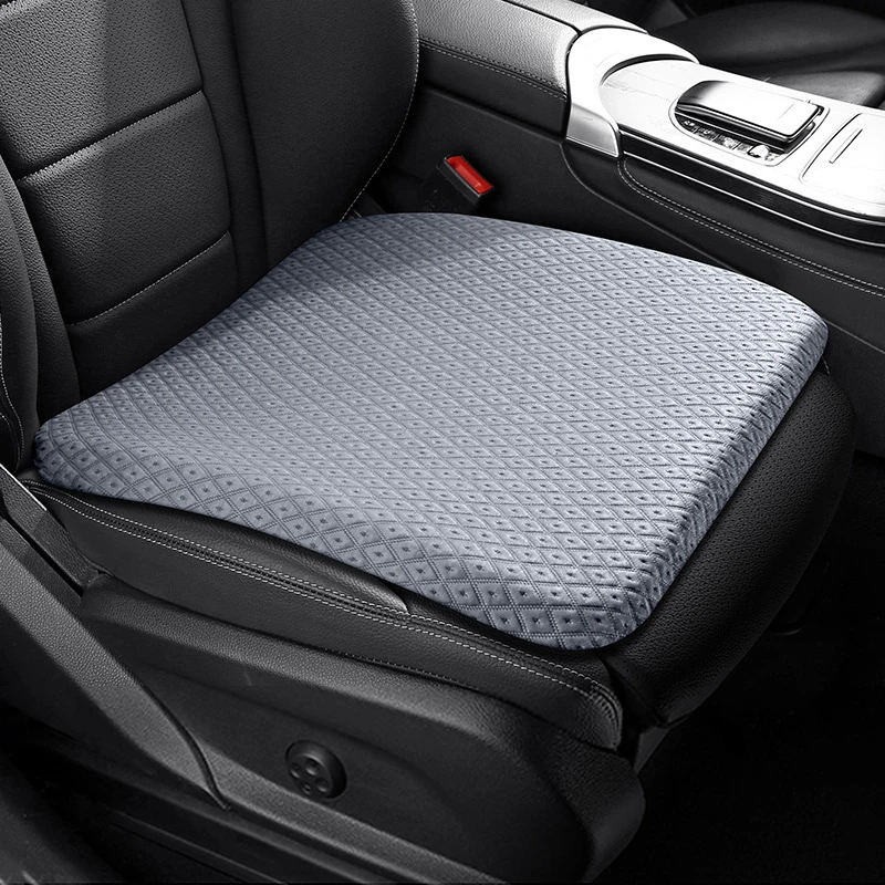 45x45 سنتيمتر الذاكرة القطن وسادة مقعد السيارة الصيف الجليد بارد سيارة وسادة حصيرة عدم الانزلاق تنفس كرسي مكتب المنزل وسادة