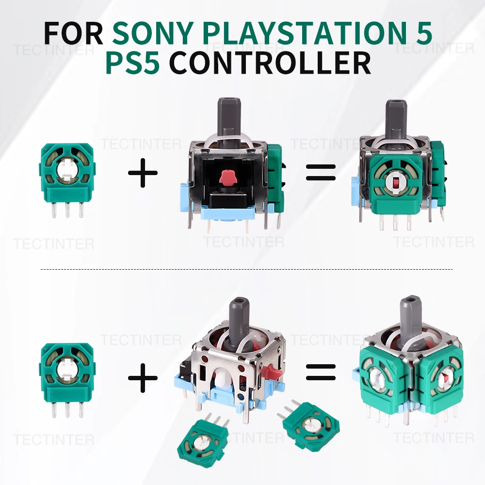 10-50PCS Analog Joystick Potentiometer 2K3 Ohm Replacement for Dualsense PS5 Controller Module Sensor Repair Parts Accessories image 4