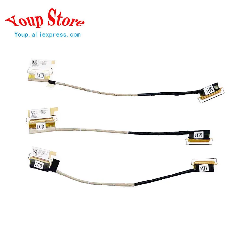 Original Nuevo LCD EDP WQHD 40 Pin Cable 01YN996 01YN997 DC02C00BM00 DC02C00BM10 SC10G75234 SC10G75233 para Lenovo Thinkpad T480S