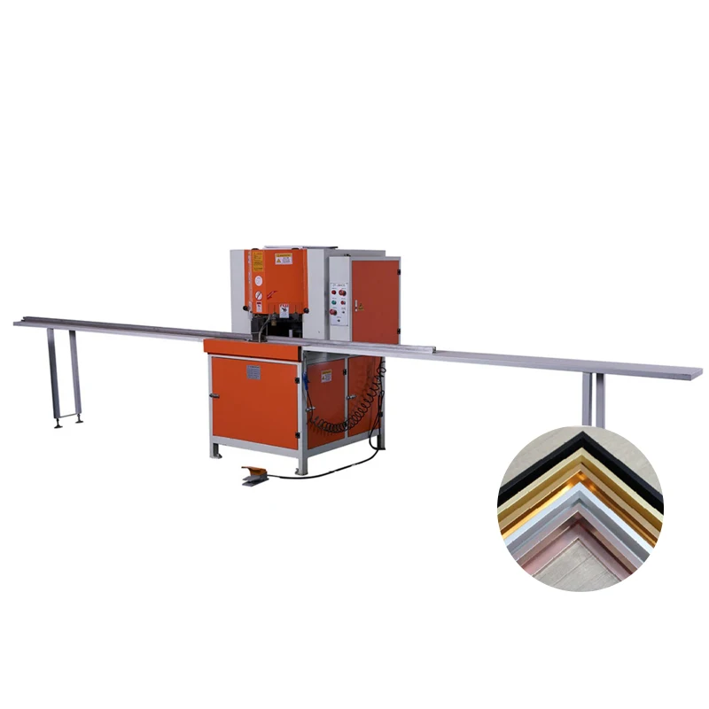 45 و 90 درجة إطار الصورة نافذة الإطار الحديد زاوية القاطع آلة قطع الزاوية الألومنيوم