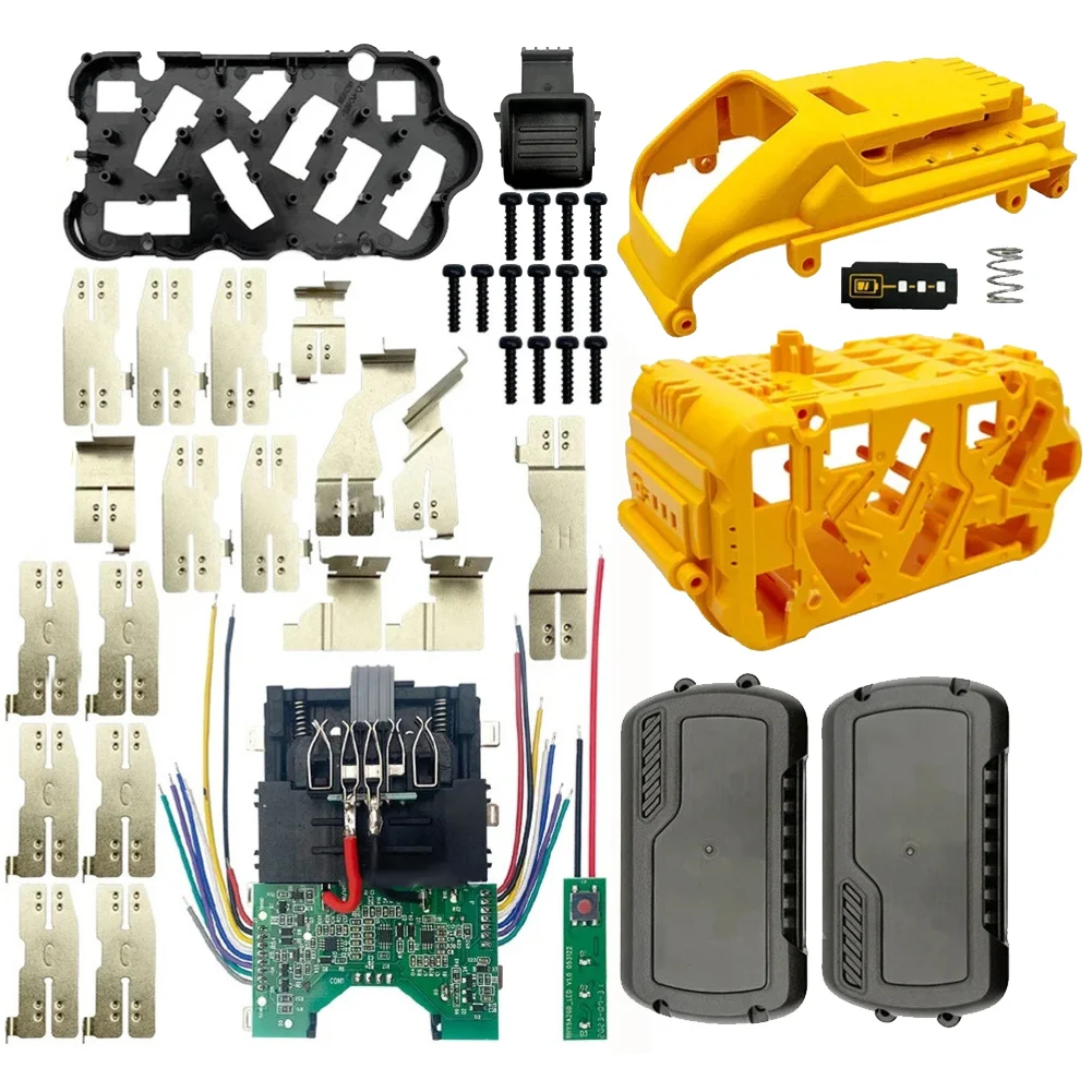 

15-cell DCB609 Battery Plastic Case, 21700 Lithium Battery Case, Compatible With For Dewalt 20/60V Protection Boards.