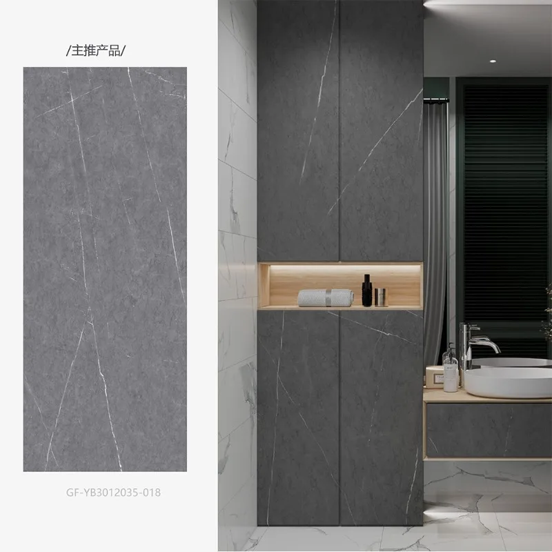 Wharton rock Wharton, Foshan manufacturer tile cabinet wardrobe composite door rock slab 3.5MM anti-skid rock tab
