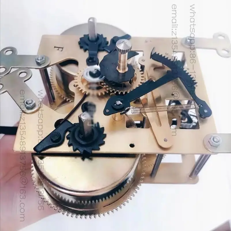 Old-Fashioned Mechanical Winding Floor Clock Wall Clock Table  Full Copper Clock Movement Accessories 31 Days 15 Days