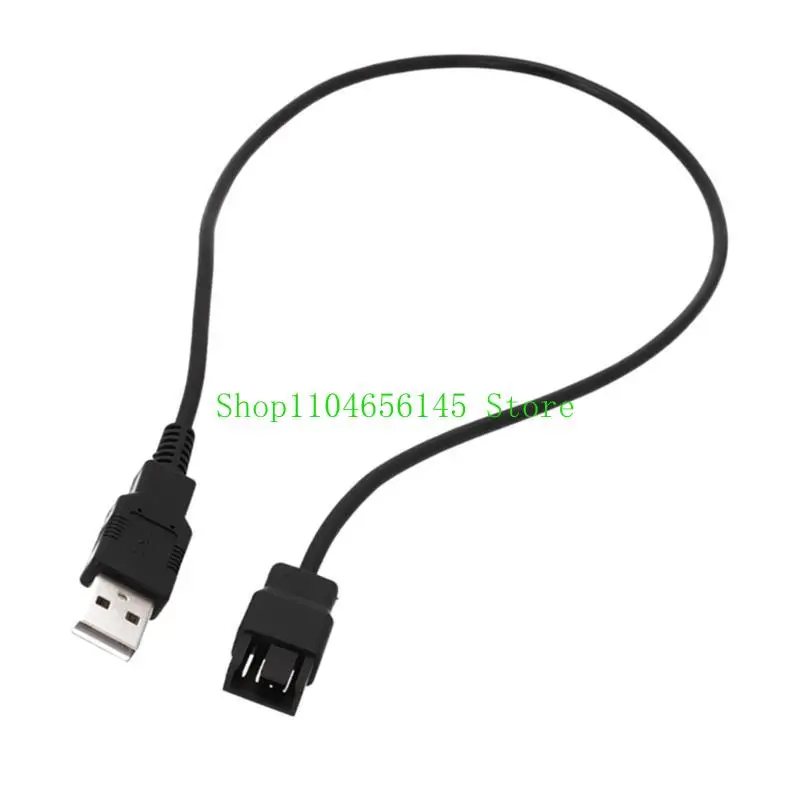 5ASD Ноутбук Вентилятор Power Power 5V USB до 4PIN 3PIN COMPUTER FUNC