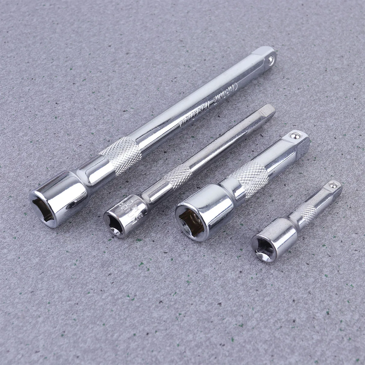 

4pcs 1/4 3/8 Bar Set Vanadium Steel Ratchet Socket Extender For Tight Spaces Hand Tool Socket Drive Adapter