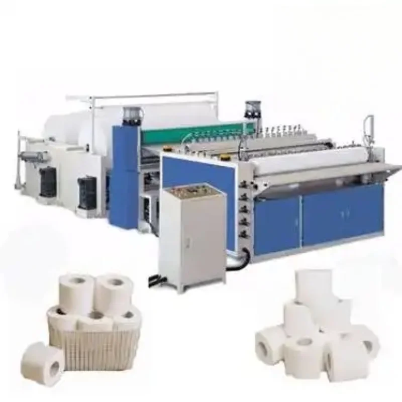

Customized Toilet Paper Manufacturing Machine Paper Roll Rewinder Machine Slitting Rewinder Machine for Toilet Paper Roll
