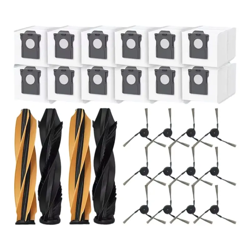 

【ЭКСКЛЮЗИВ】Для MOVA Z60 Ultra Сменные роликовые аксессуары Основная боковая щетка Мешок для сбора пыли Запасные части