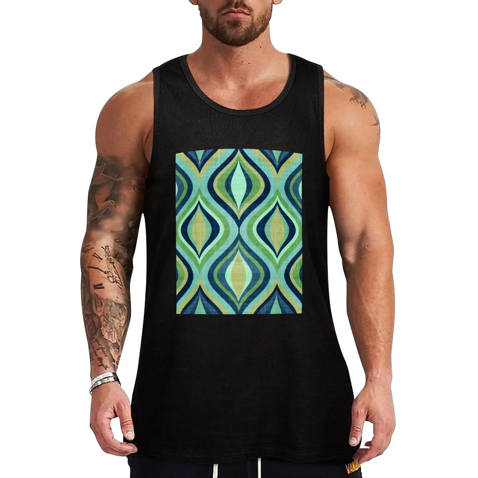 1956 Tank Top Men's summer clothes sleeveless vest men Sportswear for men basketball clothing