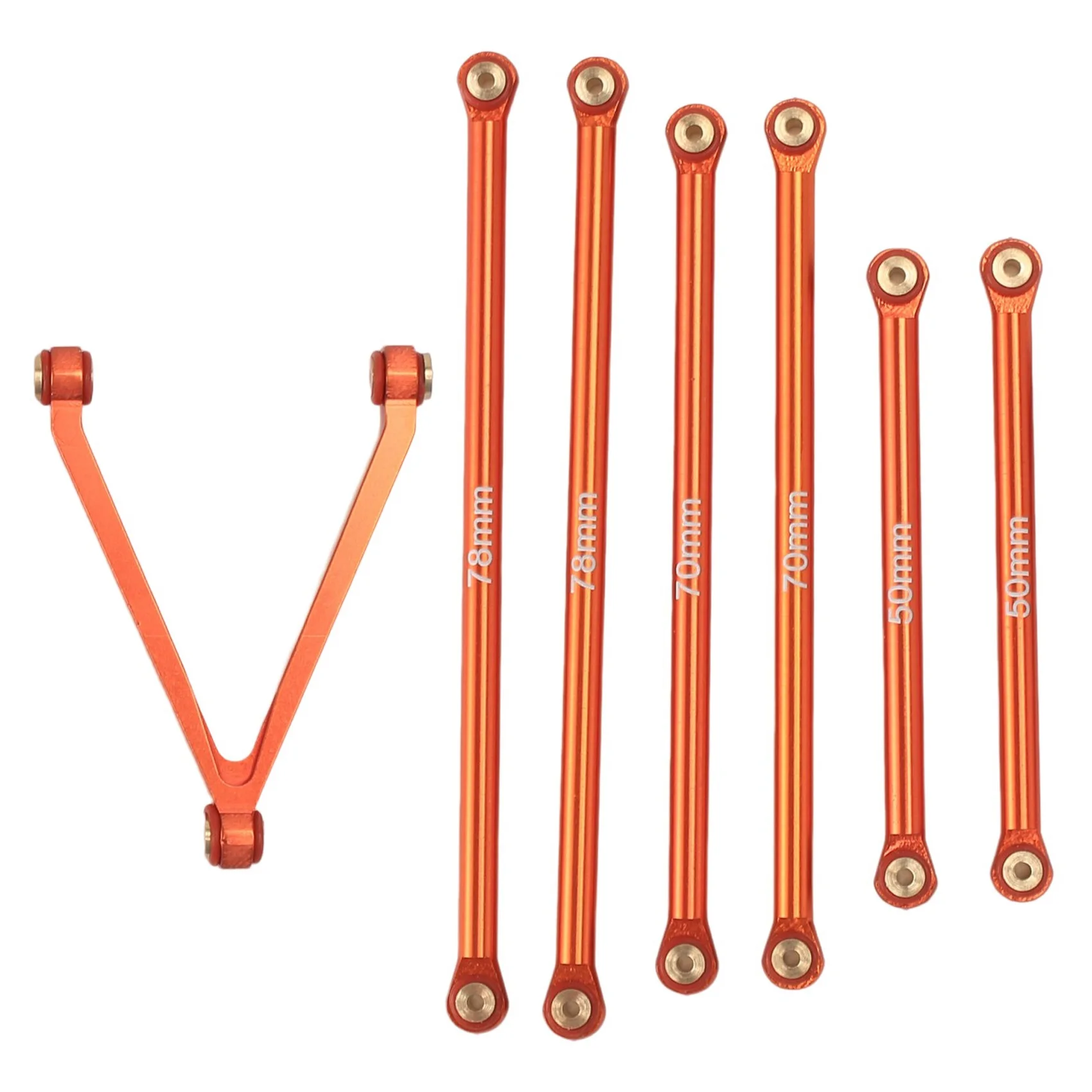 CNC Chassis Link Rod Linkage Set Für Axial SCX24 AXI00005 Jeep Gladiator 1/24 RC Crawler Auto Upgrade Teile