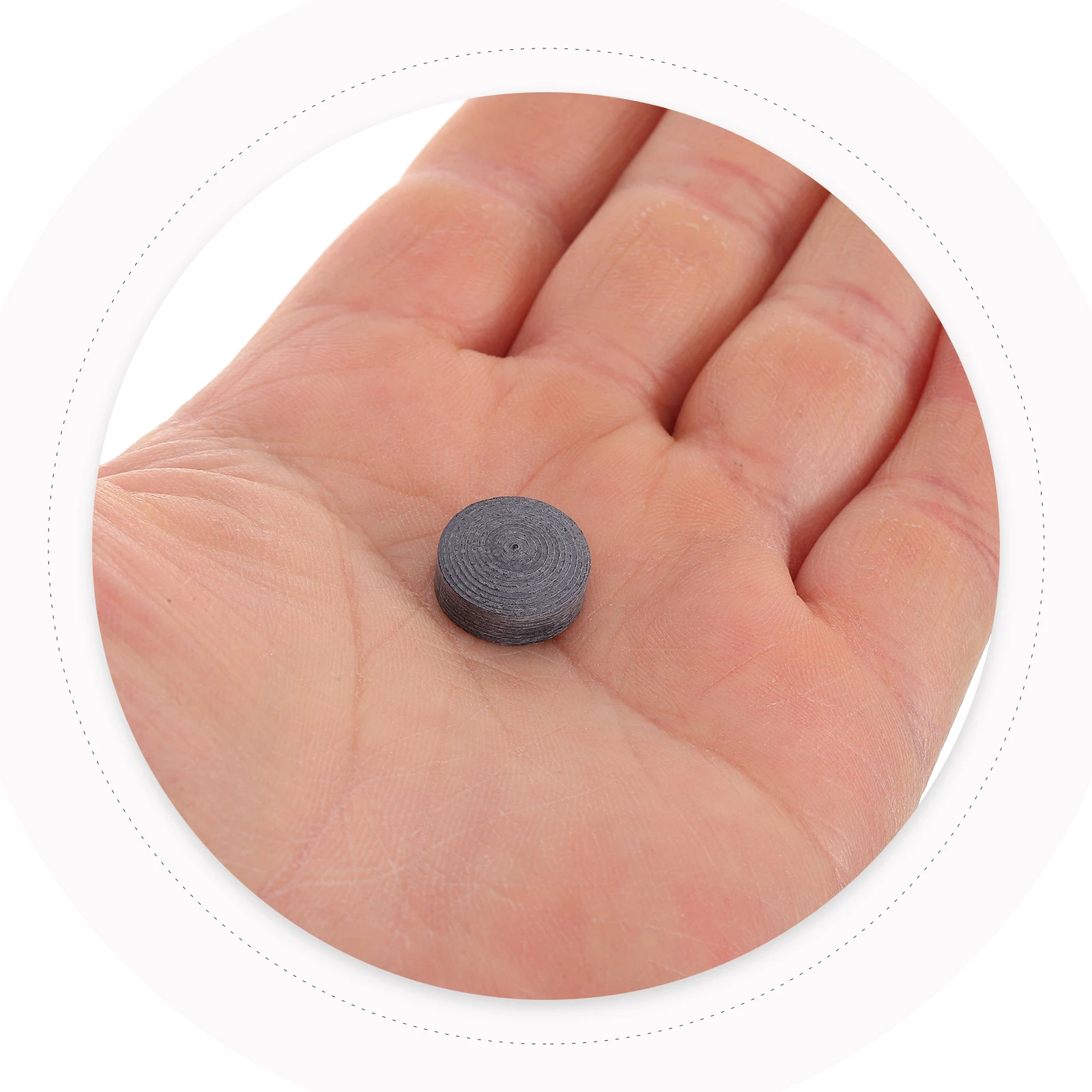 

5 шт., набор насадок для бильярдного кия, прочный, подходит для снукера, девять шариков, сменный набор киев, ремонт наконечников кия