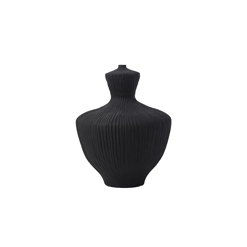 

Nordic French ceramic vase, high-end home decoration ornament, flower jewelry