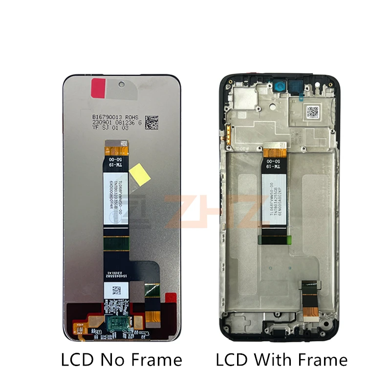 For Xiaomi Redmi 13 Lcd display Digitizer Assembly With Frame For Redmi 13 Display Replacement Repair Parts 6.79