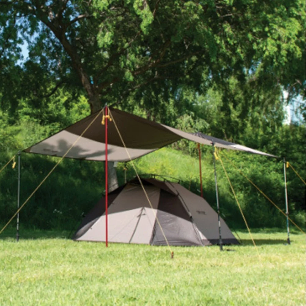 4pcs Thick Wood Pattern Aluminum Alloy Canopy Pole Awning Rod 28mm 188cm Tent Support Tent Accessories