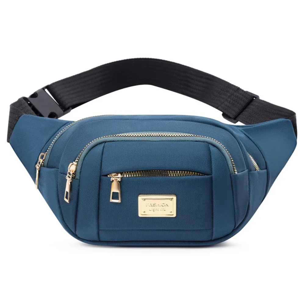 

Модная многослойная сумка через плечо из ткани Оксфорд, большая вместительная повседневная женская поясная сумка на молнии, квадратная сумка для наличных, подарок