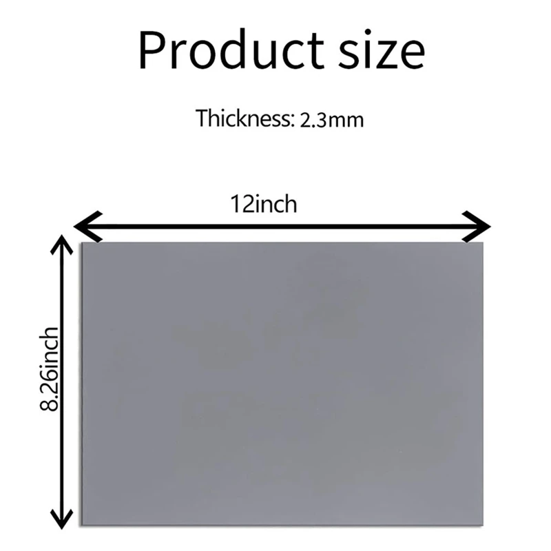 Esteras de goma suave para grabado para máquina de grabado láser, 4 Uds. Tamaño A4 para cortador láser, hacer sellos de goma duraderos de 12X8,26 pulgadas