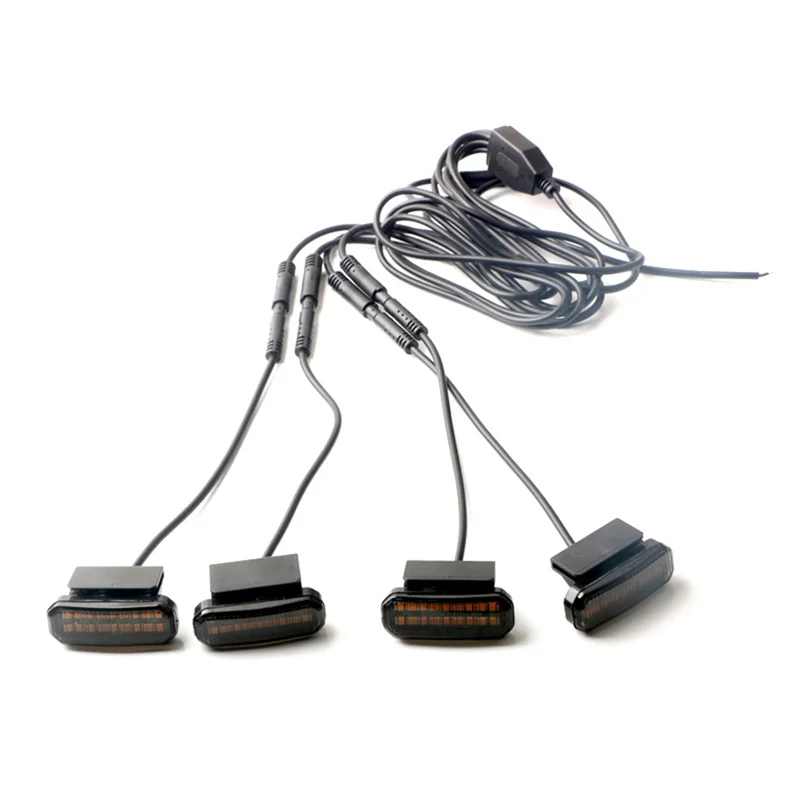 

Daytime Running Light Wheel Eyebrow Lamp For Nissan Navara Terra Car Front Grille Light LED Offroad Pickup Yellow Light