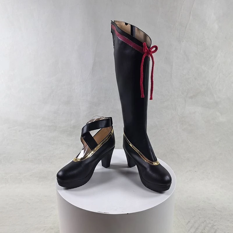 Limbuss Company Jia Xichun 코스프레 부츠 할로윈 파티 코스프레 신발 맞춤 제작 사이즈 35-42