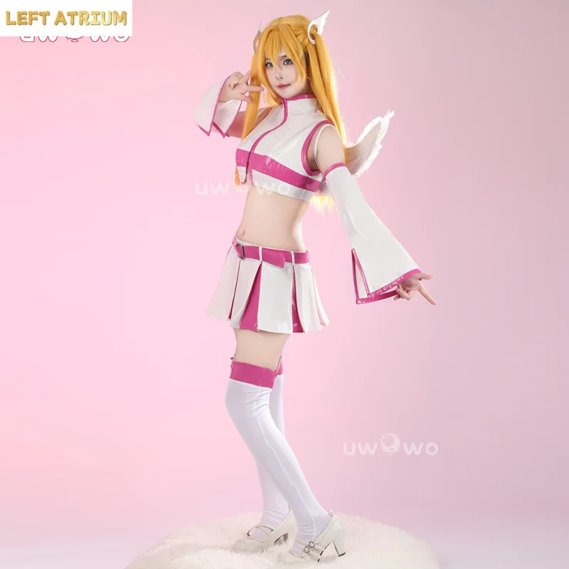 

UWOWO Collab Series: Lilysa Amanoo Cosplay 2.5 Dimensionall Seduction Niteng0o Jigen no Ririsaa Cosplay Costume Halloween Cos