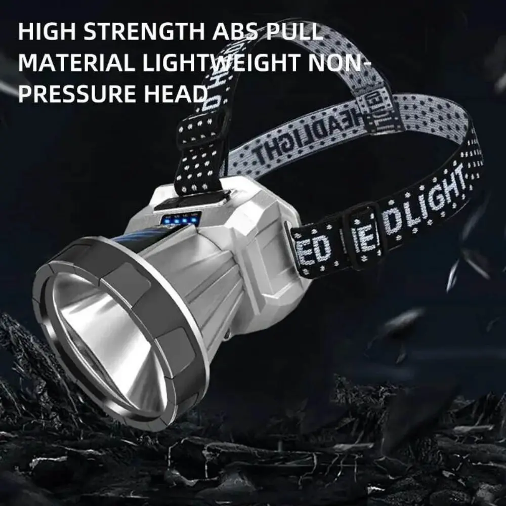 Super Bright LED Lnduction Headlights High-power Headlights High Brightness USB Rechargeable Outdoor Head Torch Fishing