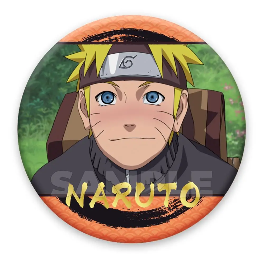 NARUTO Theatre Versione 5 Genkjio Ban Naruto: Shippuden Kizuna Distintivo ufficiale di autorizzazione cinese da 58 mm