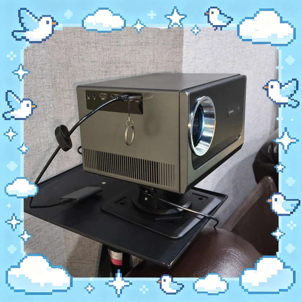 

Проектор KONKA E30 1080P, 800 CVIA люмен, источник света 115 Вт, высокая контрастность, поддержка четырехсторонней коррекции, автофокус, подарки