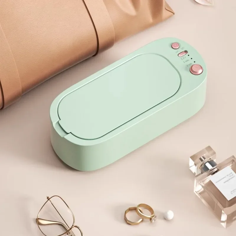 Ultrasonic glasses cleaning machine, braces, jewelry, household contact lens case, new portable automatic cleaner