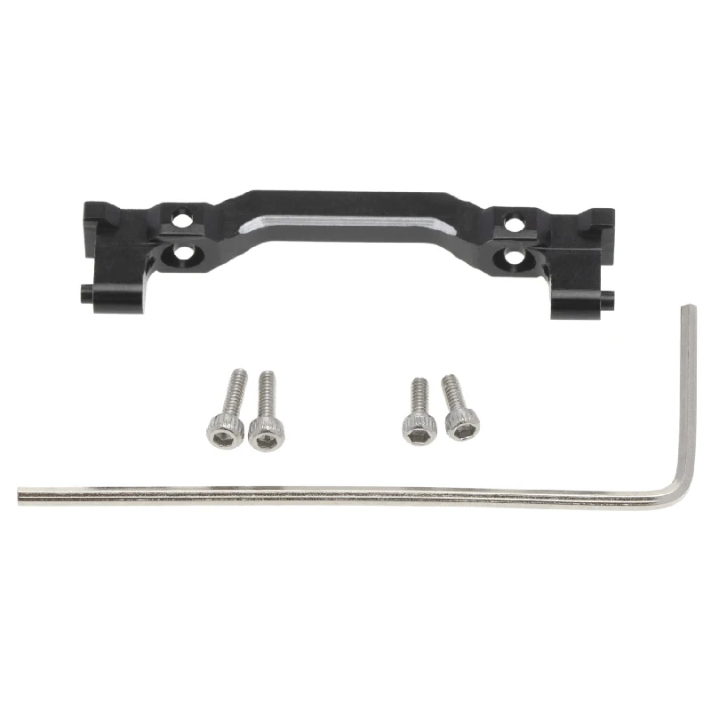 37*10*4MM Metal Front Bumper Mount Frame Crossmember Upgrade Parts For 1/24 RC Crawler Axial SCX24 90081 AXI00002 Accessories