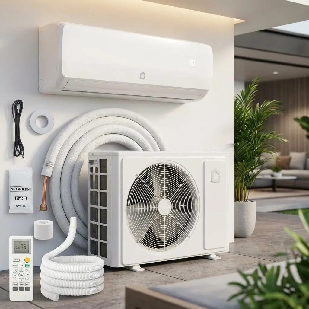 Tech 12000 BTU Mini Split Air Conditioner & Heat Pump, 19 SEER2 208/230V Ductless Inverter AC System for Up to 750, Customized