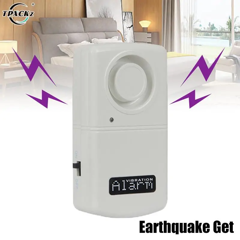 Detector Earthquake Get Early Warning Of Impending Earthquake Quake Alarms 90 × 55 × 27mm (without The Battery)