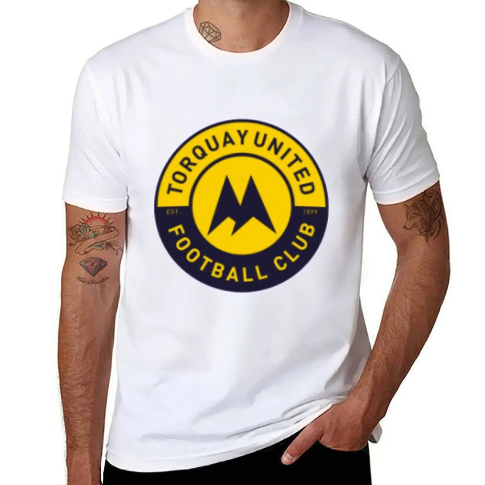 

TORQUAY UNITED FC T-Shirt t shirt for man 100 percent cotton man t shirts graphic T-Shirt