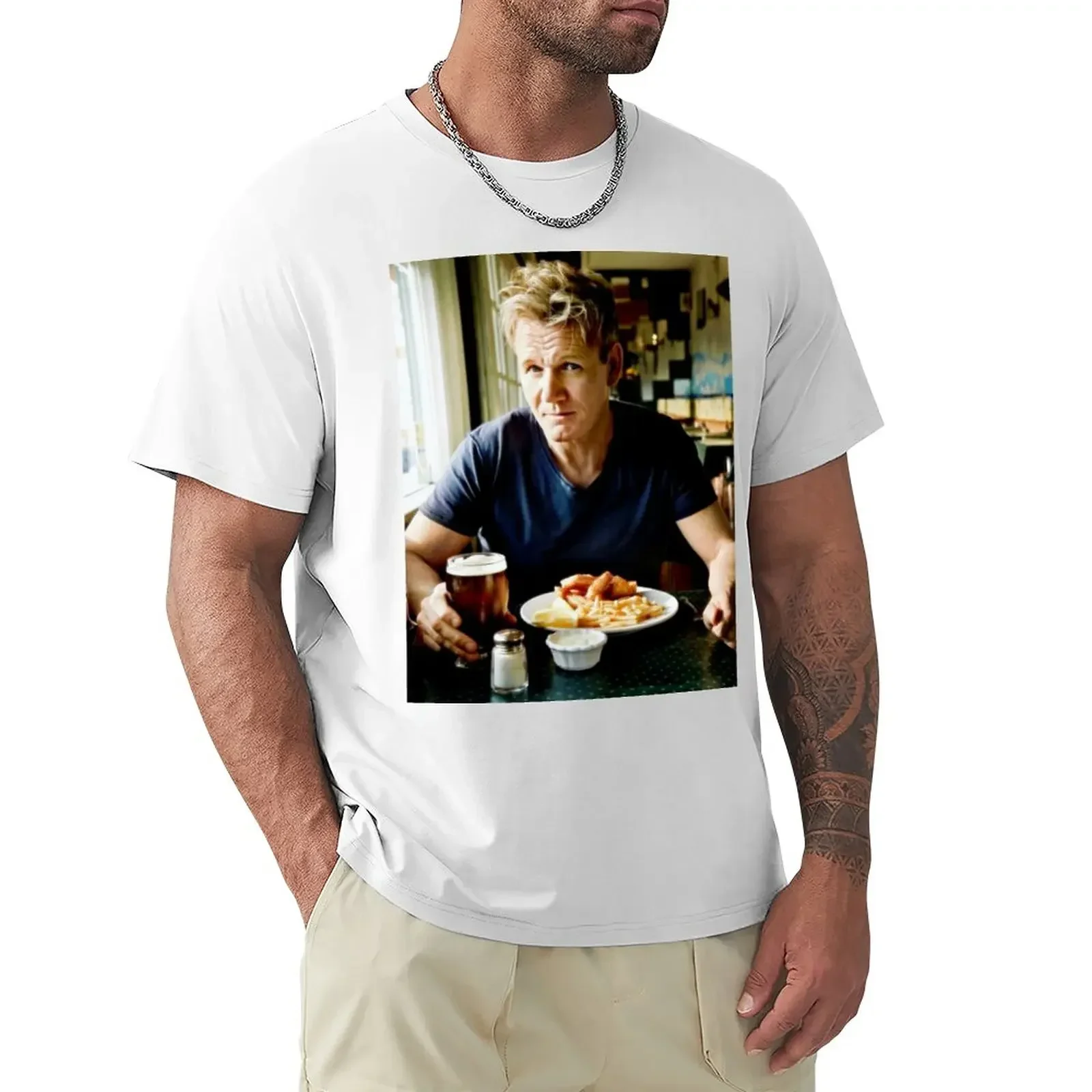 Mr. Ramsay's Scrambled Eggs T-Shirt oversizeds tops kawaii clothes summer  plain white t shirts men