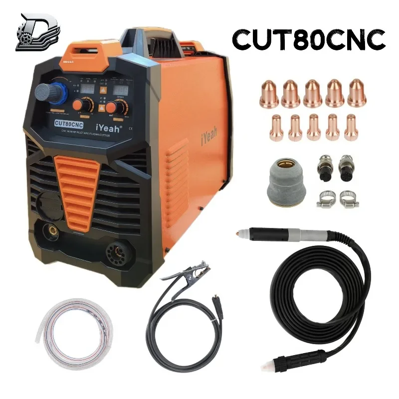 

CUT80 CNC Plasma Cutter 80A Industrial Metal Cutter 220V/380V With PT80 Cutting Torch