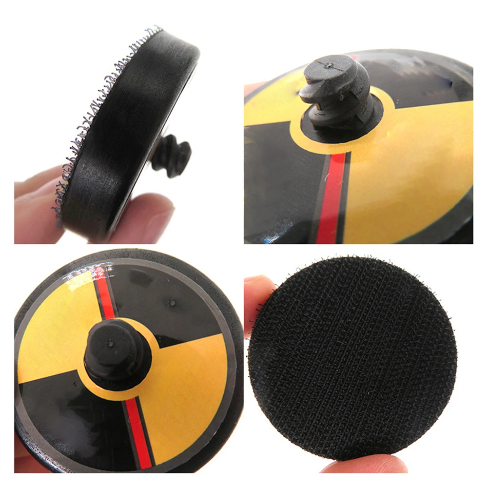 3pcs 2 Inch 50mm Sanding Pad Back Plate Sanding Disc Pneumatic Grinder Chassis Sanding Disc Backing Pad