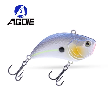 Agoie Gürültülü Vib Cazibesi 55mm 13g Yapay Çıngırak Yem Titreşimli Bıçak Cazibesi Tatlı Su Bas Pike Ve Walleye Balıkçılık için İdeal