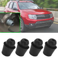 4x Auto Door Bumper Trunk Buffer Pad Bump Stop Rubber For Renault Duster 2009 2010 2011 2012 2013 2014 2015 2016 2017 2018