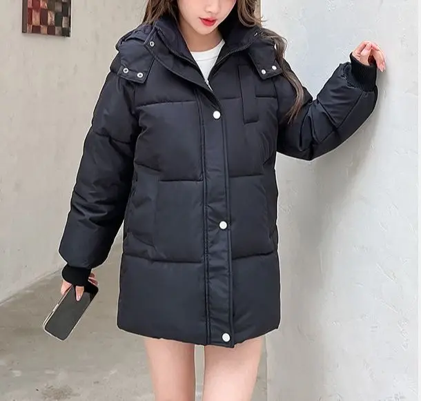 2025 Winter New Style Loose Cotton Coat and Thick Breaded Jacket