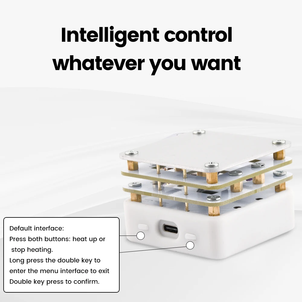 Upgrades MHP30 65W Mini Hot Plate SMD Preheater Preheating Rework Station PCB Soldering Desoldering Heating Plate Repair Tool