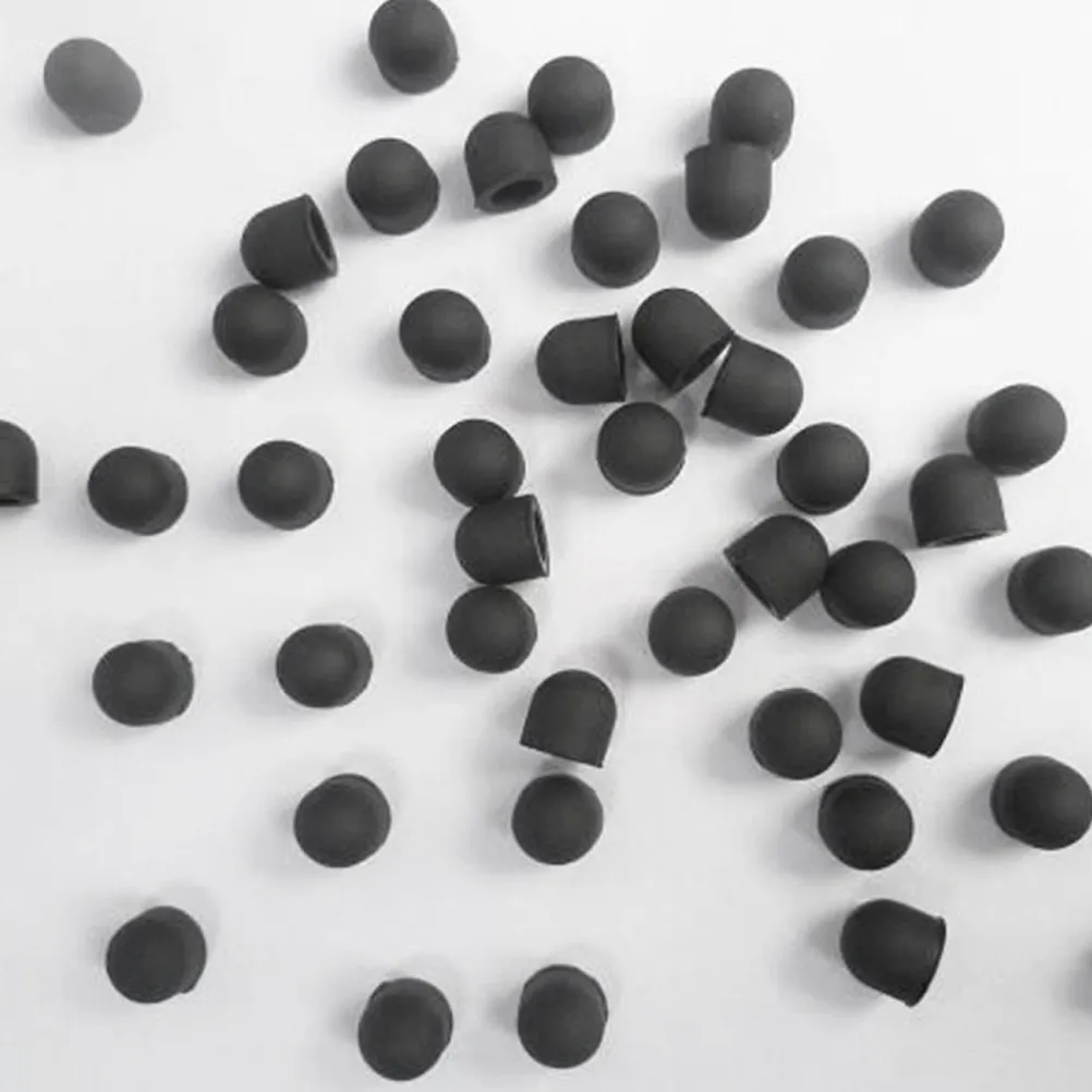 30Pcs Capacitive Stylus Tips Replacement Silicone Nib Cover Mute Writing Pen Tips for Smartphones