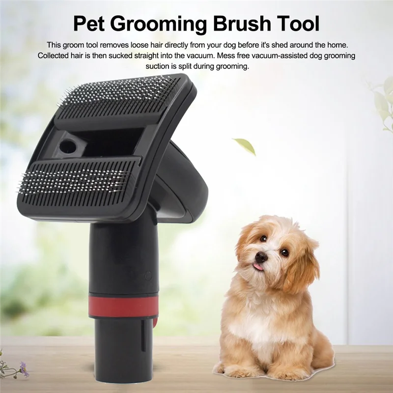 LECKL-فرشاة تفريغ شعر الكلب لدايسون V7 V8 V10 V11 V15 مرفقات فراغ أداة العريس الحيوانات الأليفة يزيل الشعر السائب
