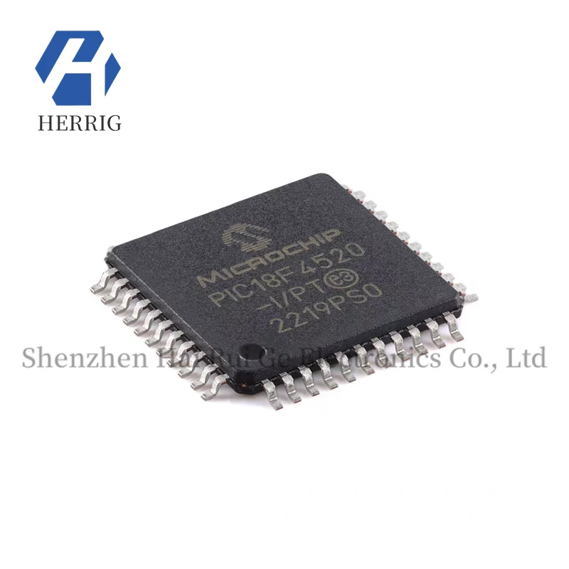 

1PCS PIC18F4520-I/PT TQFP-44 44-pin flash microcontroller chip