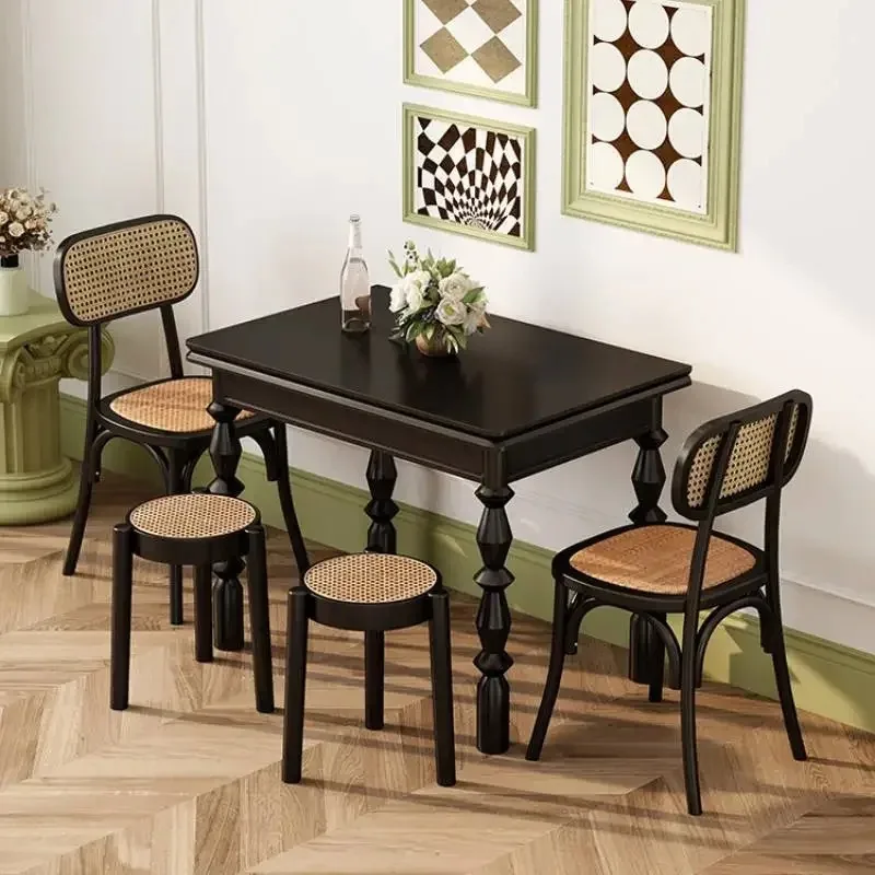 Unique Event Dining Table Waterproof Oilproof Restaurant Coffee Dining Table Set Kitchen Salon Tavolo Pranzo Home Furniture