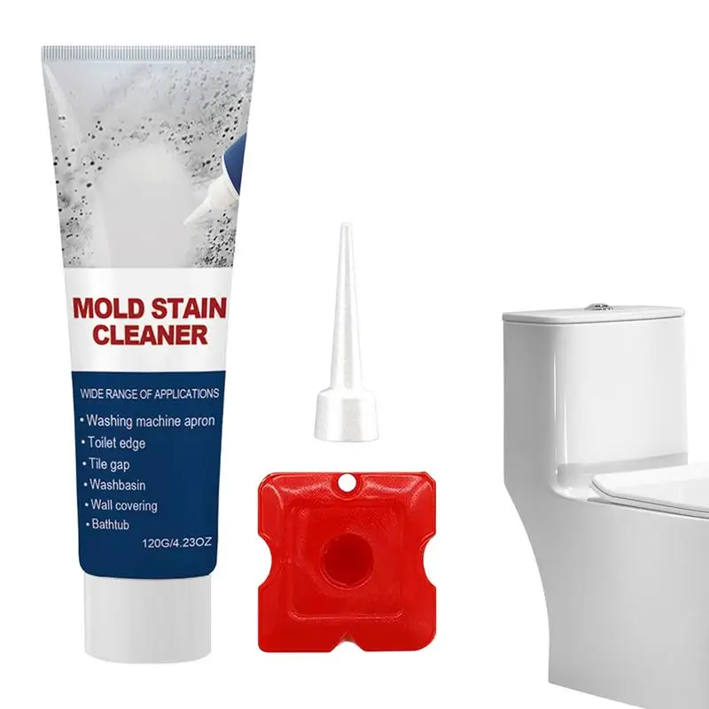 Household Mold Remover Gel 120g Home Mold Stain Cleaning Gel Bathtub Cleaner Mildew Cleaner Gel Mold Remover Gel For Shower