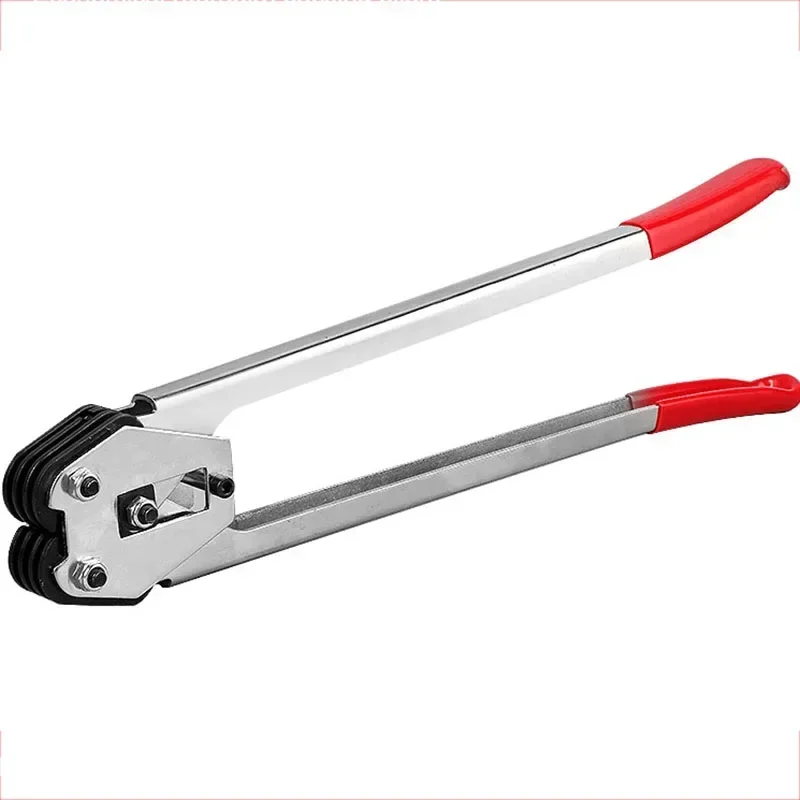 Nuovo aggiornamento Pressa per balle Reggiatrice manuale Scatola sigillatrice Pressa per balle Pressa piccola tenuta in mano Cintura in plastica Plastica Hot Melt Pac