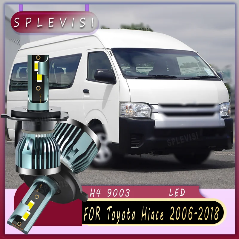 

High Lumen Plug and Play H4 9003 LED Headlight 1:1 Mini Size For Toyota Hiace 2006 2007 2008 2009 2010 2011 2012 2013 2014-2018