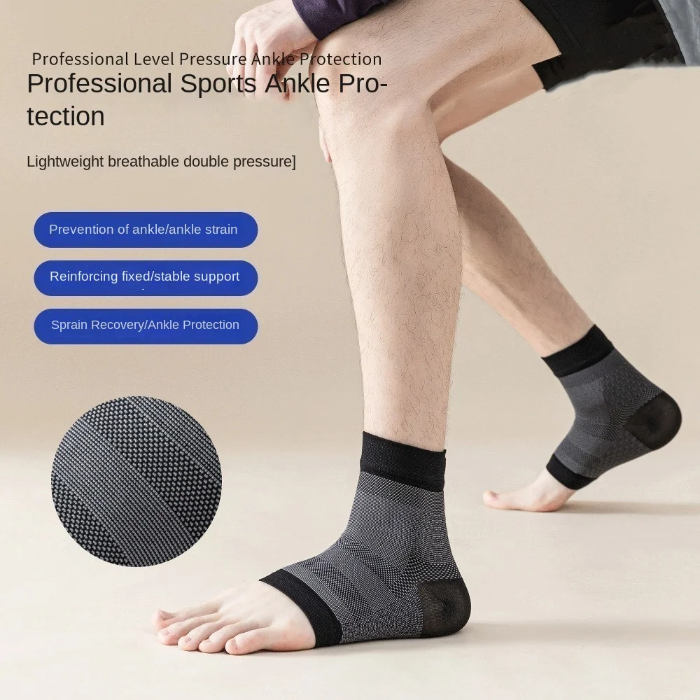 

Compression Sports Ankle Protection Anti Sprain Reduce Vibration Compression Socks Elastic Joint Protection Ankle Support Brace