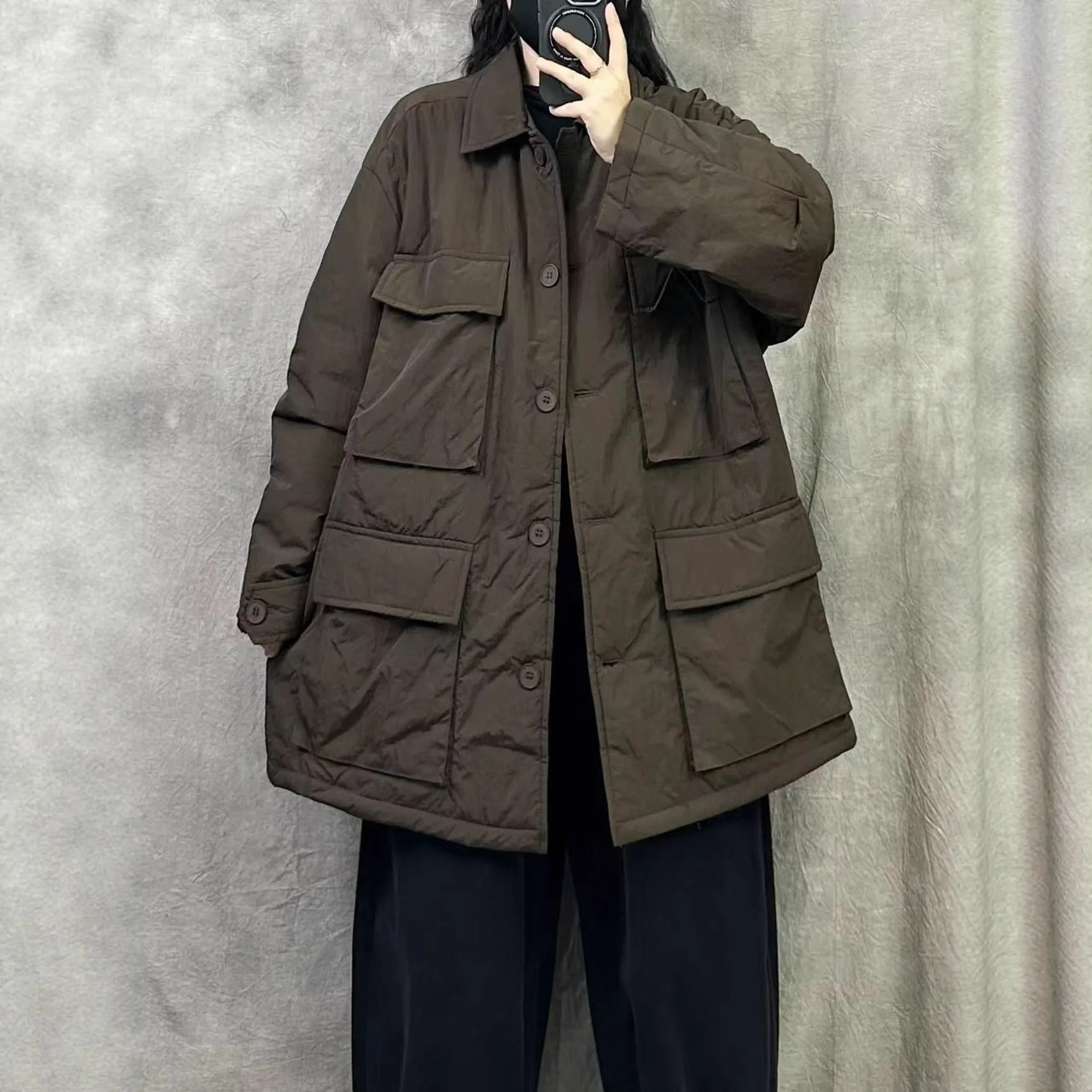 

Retro Style Light Women's Autumn and Winter 2026 New Coat Design Tooling Cotton-padded Clothes