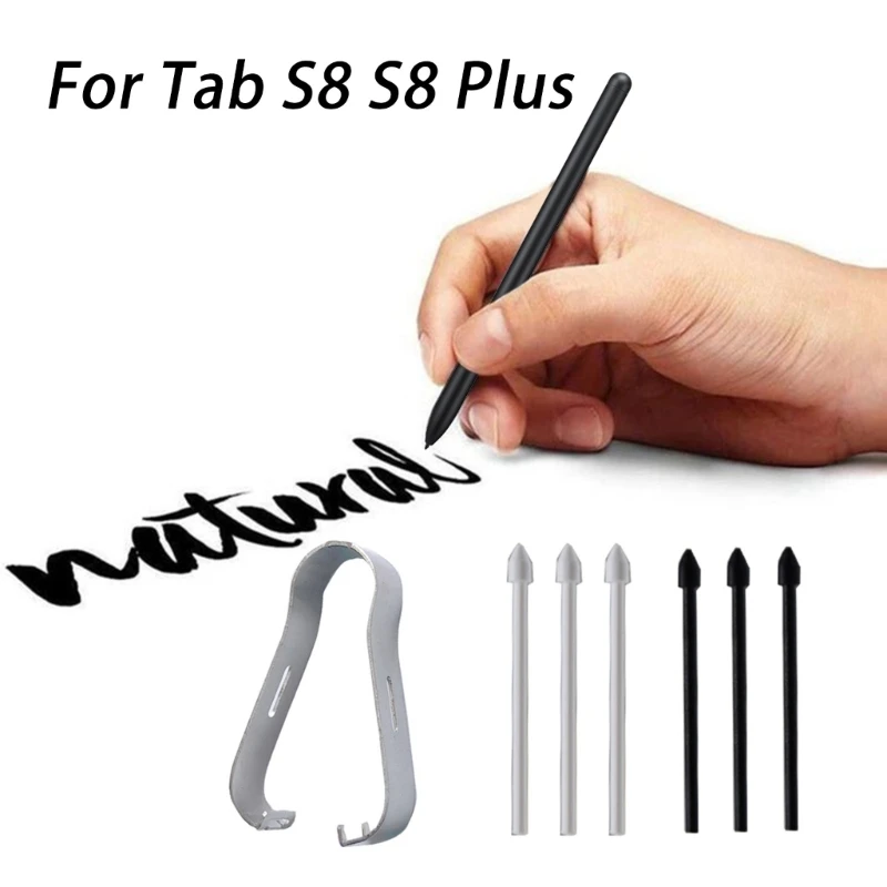 5x lápis substituível nib para samsung galaxy tab s8 s8 mais stylus toque caneta mão ponta wear resistente remoção pinças conjunto de ferramentas